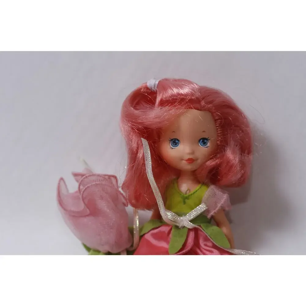 Rose-Petal Place Doll with Hat – 1980s Small, Vintage, Doll, 260821-WH 1371